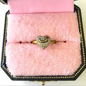 Juicy Couture Heart Wish Ring
